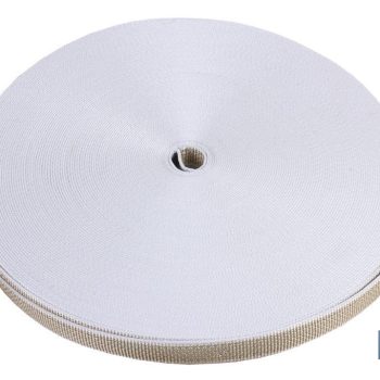 Cinta persiana con 2 caras - Medida: 20,5 mm de ancho y 50 m de longitud - En color gris y beige