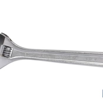 Llave inglesa con moleta central - Varias medidas y aperturas - Ajustable - Fabricada en acero al cromo-vanadio