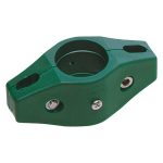 Abrazadera para cercado Stabilit x 2 - Verde - Diámetro: 34 mm|Mínimo 10 unidades
