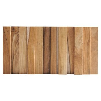 Panel de revestimiento Ultrawood Teca Vertical 36 cm x 18 cm x 15 mm