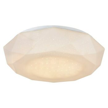 Lavida Plafón LED redondo Casoli 18 W - x Al: 350 mm x 9 cm - Blanco
