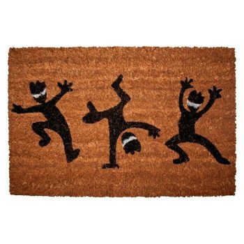 Felpudo de coco Capitol 60 x 40 cm - Fibra de coco natural y PVC|Mínimo 10 unidades