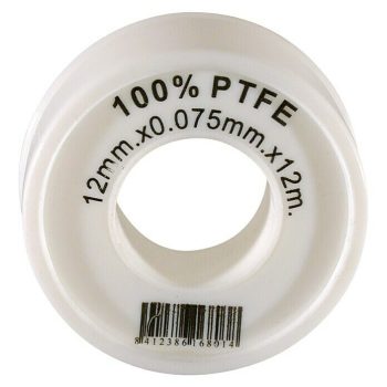 Cinta de teflón para juntas Largo: 12 m|Mínimo 50 unidades