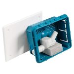 Sifón de desagüe con caja Apto para: Aire acondicionado