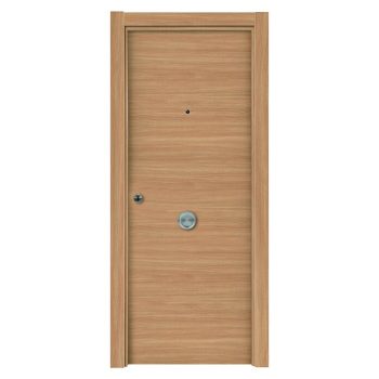 Solid Elements Puerta de entrada interior Blindada 82,5 x 203 cm - Derecha - Roble claro