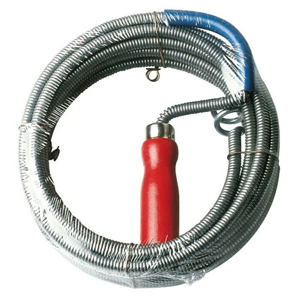 Desatascador espiral reforzado Apto para: Tuberías de desagüe