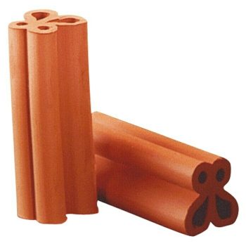 Patas para maceta barro rojo L x An x Al: 6 x 6 x 17 cm - Terracota - Mínimo 20 unidades