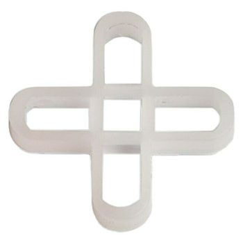 Cruceta para baldosas X 250 ud. - Ancho: 4 mm - Mínimo 20 unidades