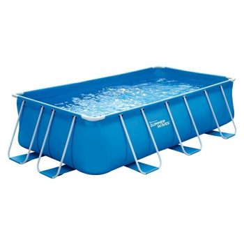 Piscina Frame Summer Waves L x An x Al: 400 x 200 x 100 cm - Azul - 8.000 l