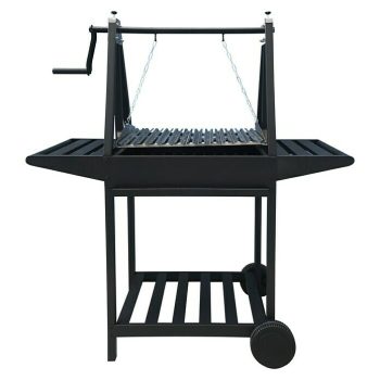 Grillstar Barbacoa de carbón Idaho Superficie de la parrilla An x Pr: 58,6 x 39,5 cm - Negro