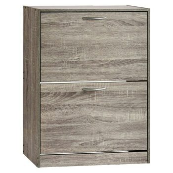 Zapatero L x An x Al: 24 x 60 x 80 cm - Gris oscuro