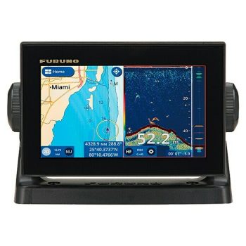 Plotter-sonda con GPS FUGP-1871F Tipo de pantalla: 7” TFT - 50/200 kHz