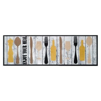 Alfombra corredera de cocina Cuisine Multicolor - 150 x 50 cm