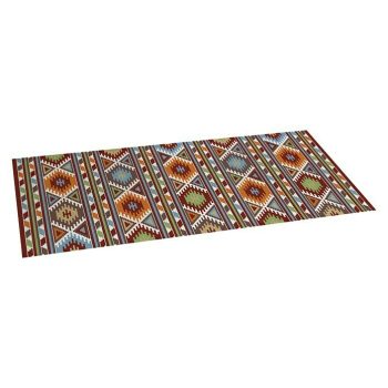 Alfombra de vinilo Croma Kilim Multicolor - 140 x 50 cm