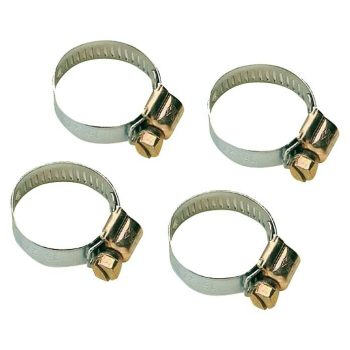Abrazadera para manguera sin fin Alcance de sujeción: 12 mm - 22 mm - 4 ud. - Mínimo 20 unidades