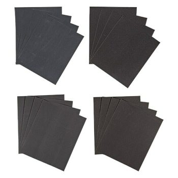 Craftomat Juego de papel de lija 16 ud. - Grano: 280|Mínimo 10 unidades