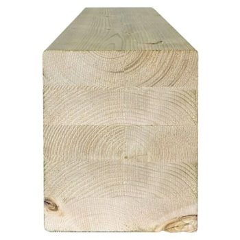 Viga de madera laminada L x An x Al: 400 x 20 x 10 cm - Pino/abeto