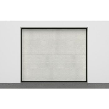 Solid Elements Puerta de garaje con motor Standard Pro 250 x 212,5 cm - Blanco