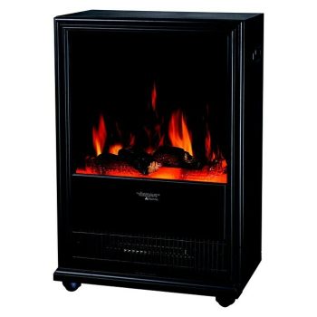 Voltomat HEATING Chimenea eléctrica Negro - 2.000 W - 27,5 x 43 x 62,5 cm