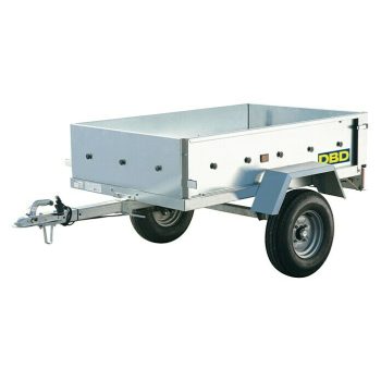 Remolque DBD RV 338 Carga útil: 407 kg - Un eje - Sin freno