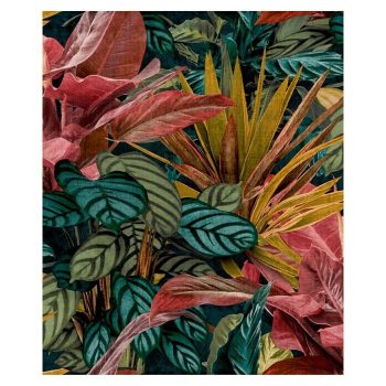 Papel pintado Botánico Verde - Motivo decorativo - 10 x 0,53 m