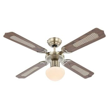 Voltomat Ventilador de techo Champion Diámetro: 106,6 cm - Marrón - 60 W - AC