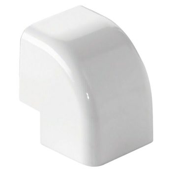 ángulo exterior canal Rigel Blanco - An x Al: 50 x 65 mm - Plástico - Mínimo 20 unidades
