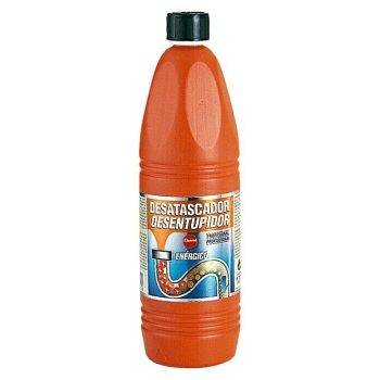 Desatascador líquido 1 l - Botella|Mínimo 10 unidades