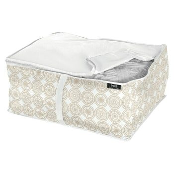 Organizador de armario Ella 55 x 45 x 25 cm - Beige - Específico para: Ropa de cama - Mínimo 20 unidades