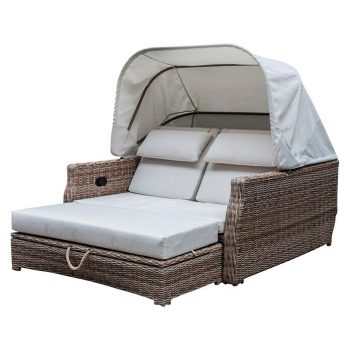Cama exterior Gotland L x An x Al: 202 x 155 x 143 cm