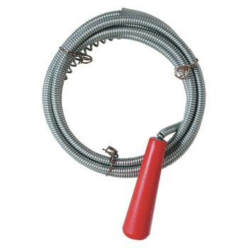 Desatascador espiral Largo: 3 m - Diámetro: 6 mm - Apto para: Tuberías de desagüe|Mínimo 10 unidades
