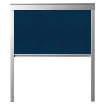 Estor enrollable opaco DUA Específico para: Ventana de techo 78 x 98 cm - Azul oscuro