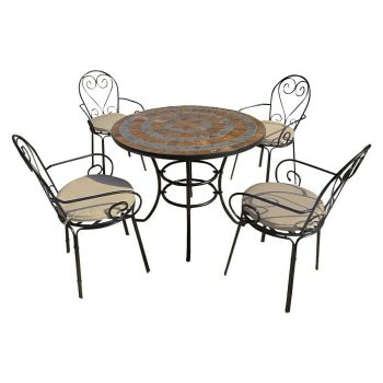 Conjunto de muebles Andrea 5 pzs. - Negro