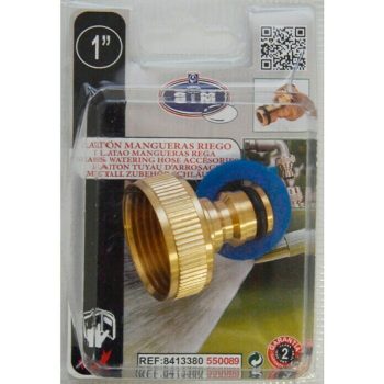 Adaptador para grifo hembra 1″ - Latón - Mínimo 20 unidades