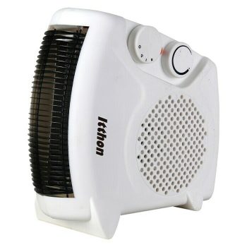 Calefactor de aire doble posición 1.000 W - 2.000 W - Blanco