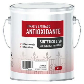 Esmalte de color antioxidante Blanco - 4 l - Satinado