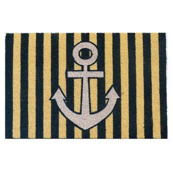 Felpudo de coco Ancla 60 x 40 cm - Estándar - Fibra de coco natural y PVC|Mínimo 10 unidades