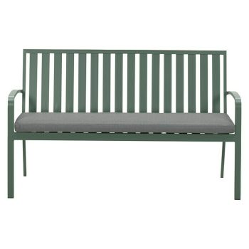 Banco de jardín Bruno An x Pr x Al: 150 x 68 x 90 cm - Verde