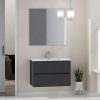 Mueble de lavabo Inca L x An x Al: 46 x 80 x 54,5 cm - Gris