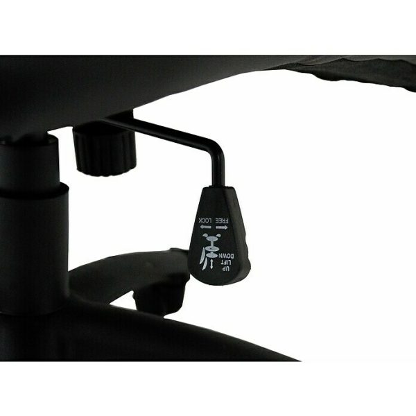 Silla de oficina Olimpia Negro/Rojo - Reposabrazos