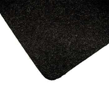 Moqueta a metros Convención Ferial Ancho: 200 cm - 100% Polipropileno - Negro - Mínimo 20 unidades