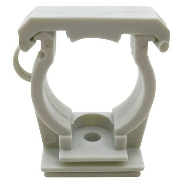 Abrazadera a presión PVC Diámetro: 50 mm - PVC - 2 ud. - Mínimo 20 unidades