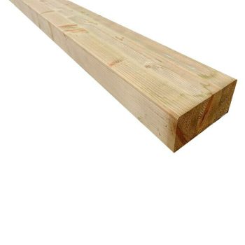 Viga de madera L x An x Al: 400 x 12 x 6 cm - Pino/abeto