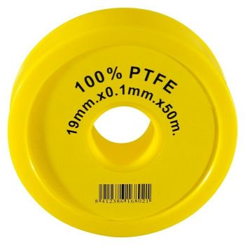 Cinta de teflón para juntas profesional Largo: 50 m - Mínimo 20 unidades