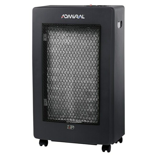 Admiral Estufa de gas catalítica Sion AD-20CAT 2,5 kW - Negro