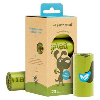 Bolsa de excrementos de perro 120 ud. - Plástico|Mínimo 10 unidades