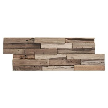 Panel de revestimiento Ultrawood Teca Colorado 49,5 cm x 18 cm x 15 mm|Mínimo 10 unidades