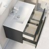 Mueble de lavabo Inca L x An x Al: 46 x 80 x 54,5 cm - Gris