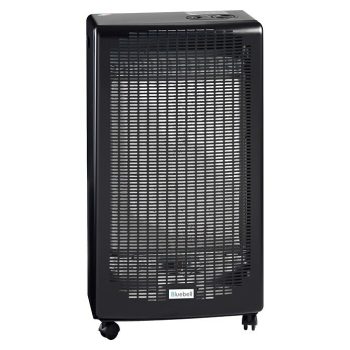 Estufa de gas llama azul Berna 4,2 kW - Negro