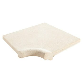 ángulo de construcción con canto romo Blnco Hormigón